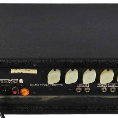 Acoustic Model 450 Solid State Electric Guitar Bass Amplifier Head image 5