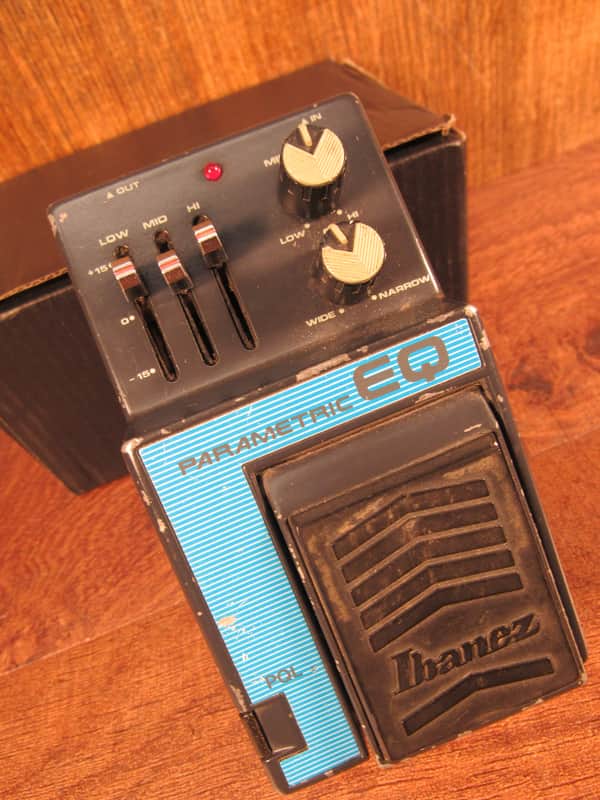 Vintage Made In Japan Ibanez PQL Parametric EQ Equalizer Effects Pedal image 1