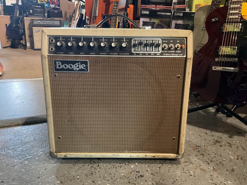 Mesa Boogie Mark II A + 1984 White Combo Amp image 1