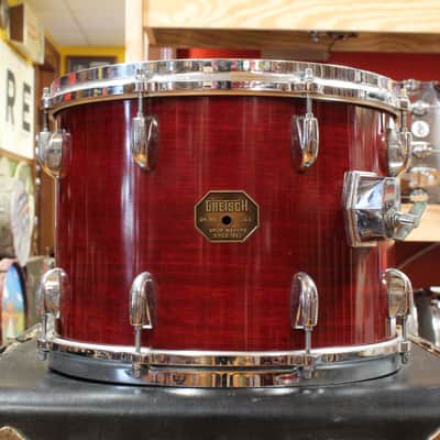 1970s Gretsch Stop Sign Badge Outfit in Red Rosewood 14x24 10x14 16x18 image 12