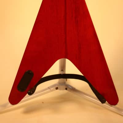 Discontinued Rare GrassRoots mini flying V - See-through red image 12
