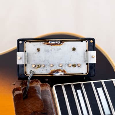 1977 Gibson Les Paul Custom Vintage Guitar Tobacco Sunburst w/ T Tops, Case image 17