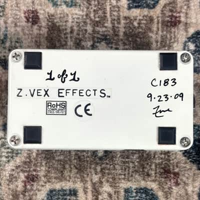 Zvex Octane 3 Octave 1 of 1 Hand Painted Fuzz Guitar Effect Pedal W/ Original Box! image 8