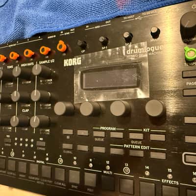 Korg Drumlogue Hybrid Drum Machine 2022 - Present - Black image 4