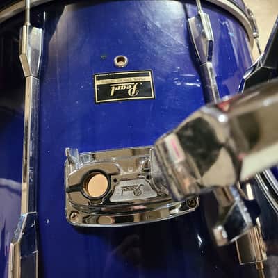 Pearl Export drum set 1980s-90s? Blue image 7