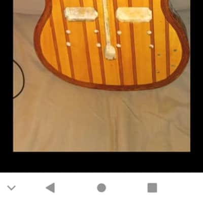 BLACK FRIDAY SALE, Custom SG Double Neck Guitar Body- Walnut & Maple. Only One Made,,6 String/12 String image 9