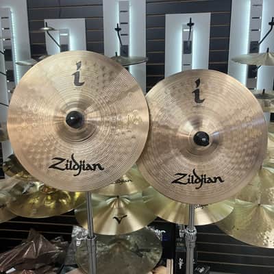 ZILDJIAN ILH14HP 14" I HIHAT PAIR TOP 969G BOTTOM 1160G - FLOOR MODEL image 1