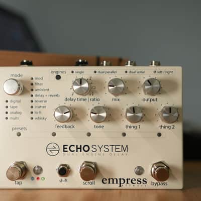 Empress Echosystem Dual Engine Delay 2010s - White image 1