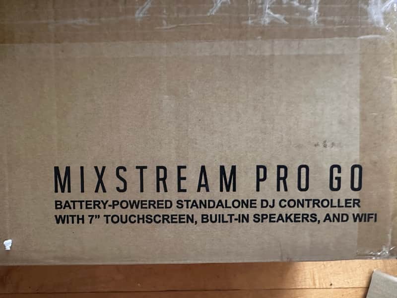 Numark Mixstream Pro Go 2-Channel Battery-Powered Standalone Streaming DJ Console - New image 1