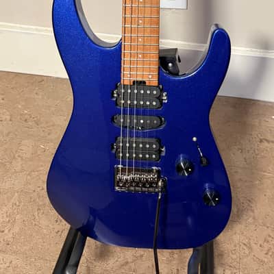 22 Charvel Pro-Mod DK24 HSH 2PT CM – Mystic Blue | Upgraded Hardware | Excellent image 2