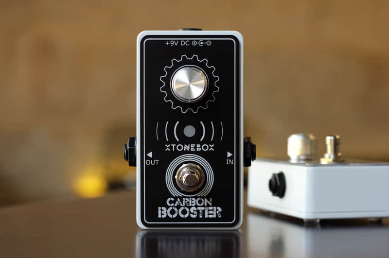 Xtonebox Carbon Booster. Boost your guitar tube amplifier with a professional flat response. image 1