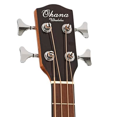 Ohana OBU-22 Acoustic-Electric Bass Ukulele (2021) image 8
