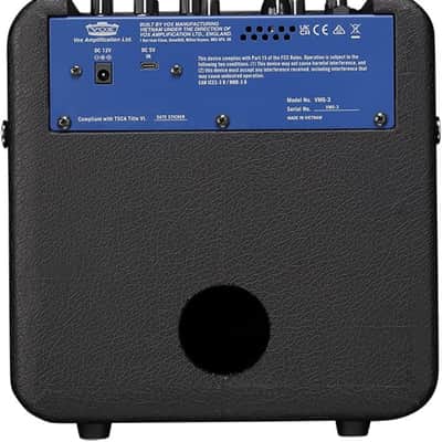 Vox Mini Go 3 3-Watt Portable Modeling Amp - Blue image 4