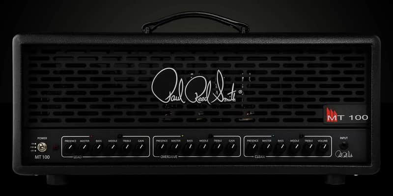 Paul Reed Smith PRS MT100 Mark Tremonti 100w Tube Amplifier Head Black Tolex image 1