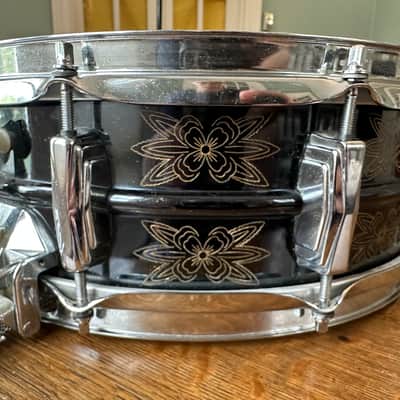 Ludwig Black Beauty LM452 1977-1982 Engraved Nickel-Plated Brass image 7