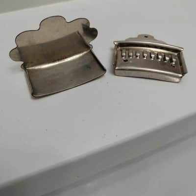 Vintage "Waverly Cloud" Mandolin Tailpiece & Cover image 1