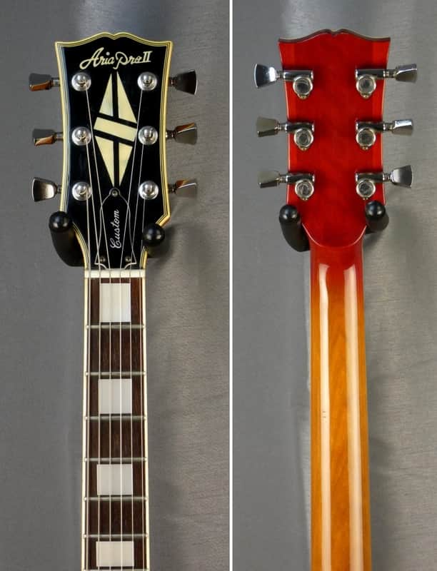 ARIA PRO II Les Paul Custom LC-500 1979 - Cherry Sunburst - | Reverb