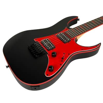 Ibanez GRG131DX RG Gio Black Flat Electric Guitar image 5