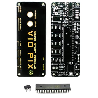 VID PIX - 8bit Animation Video Synth Console PCB, Panel and ICs image 1