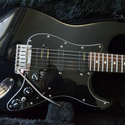 Fender U.S.A. Strat Plus 1.987 - Black image 1
