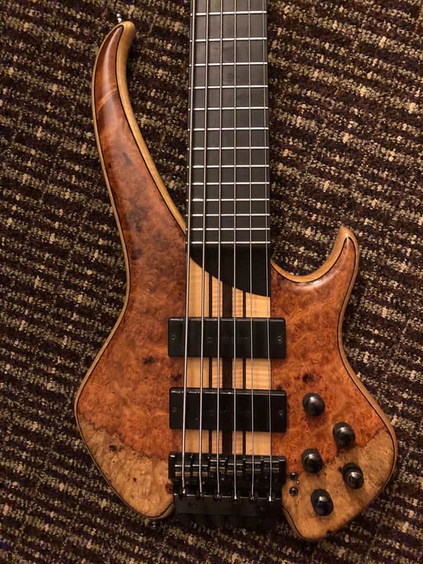 SEI bass Flamboyant Headless 6 string image 1