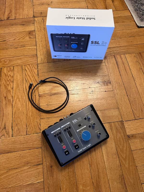Solid State Logic SSL 2+ USB Audio Interface in excellent working condition. Includes original box, USB cable, and documentation. image 1