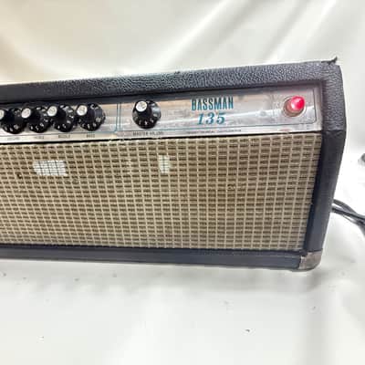 Fender Bassman 135 2-Channel 135-Watt Guitar Amp Head 1977 - 1980 - Silverface image 3