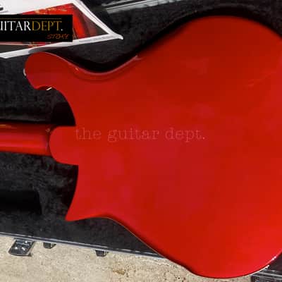 ♚UNDER THE BED♚MEGA RARE!!♚ 2013 RICKENBACKER 660-12 String♚RUBY RED METALLIC !♚7.6K TOASTERS♚360 image 17