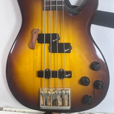 Fender Lyte precision bass 1989-1990 - Honey burst image 6
