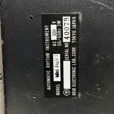 Korg MINIPOPS 7 Analog Rhythm Machine w/footswitch image 10