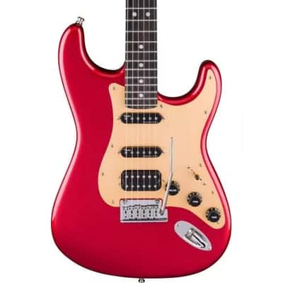 FENDER - LIMITED EDITION AMERICAN ULTRA II STRATOCASTER HSS, SINISTER RED image 3