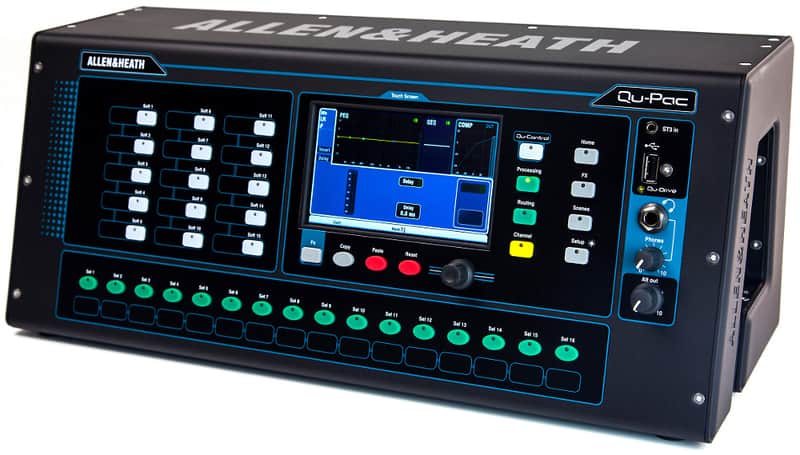 Allen & Heath QU-PAC 16-Input 32-Channel Rackmount Digital Mixer image 1