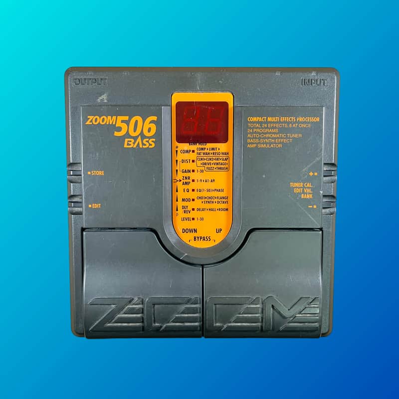 Zoom 506 Bass Multi-Effects image 1