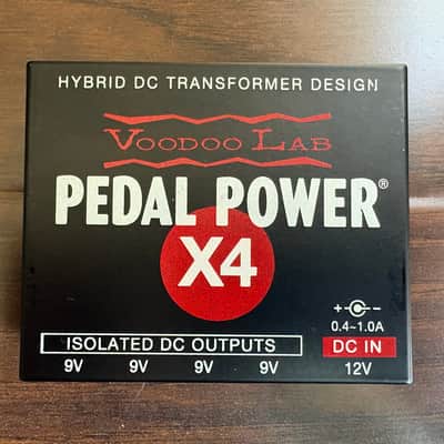 Voodoo Lab Pedal Power X4 2010s - Black image 1