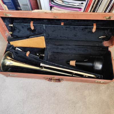Selmer Trombone 1940ish - Gold brass image 12
