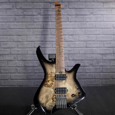 ZERU Guitars Headless 6-String Guitar (Terra Burst) image 2