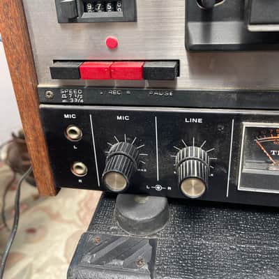 TEAC A 1030 1970s Reel to Reel 2 Channel Tape Recorder image 3