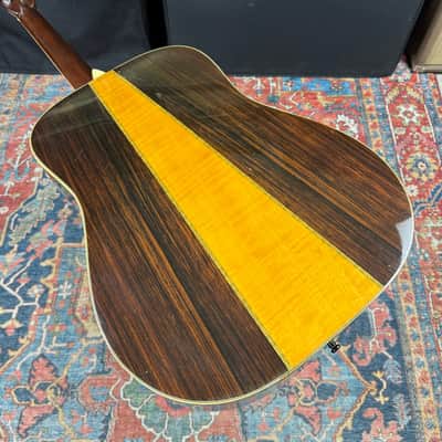 *VIDEO* TF Morris D-41 Style Dreadnought Model W-50 Solid Top - 1980's image 10