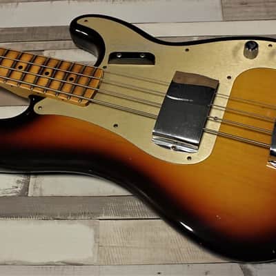 Fender Custom Shop 1959 Precision Bass - Journeyman Relic 3 Tone Sunburst image 3