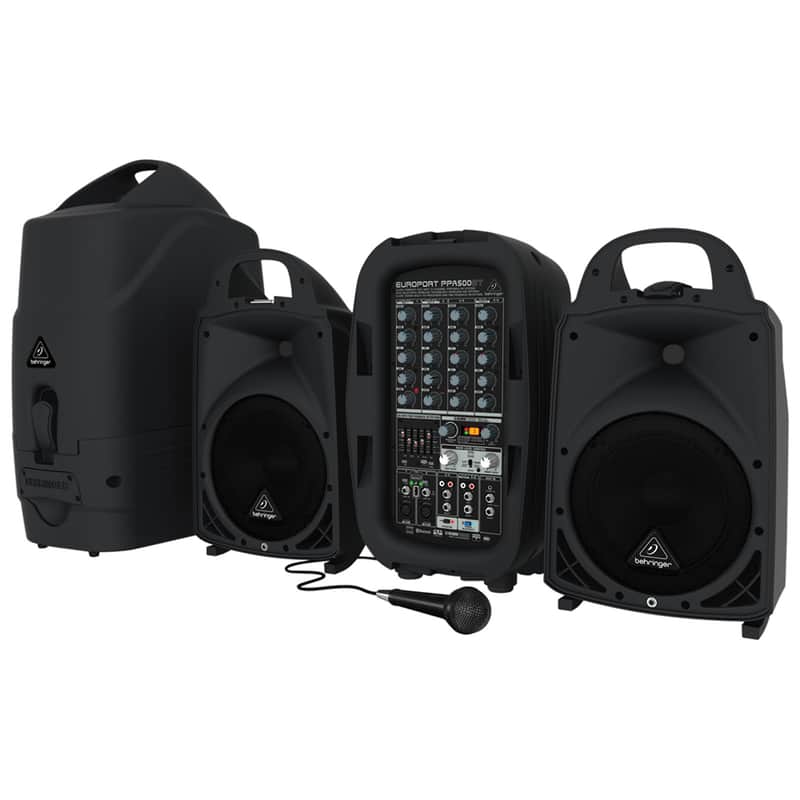 Behringer Europort PPA500BT 500-Watt 6-Channel PA System image 1