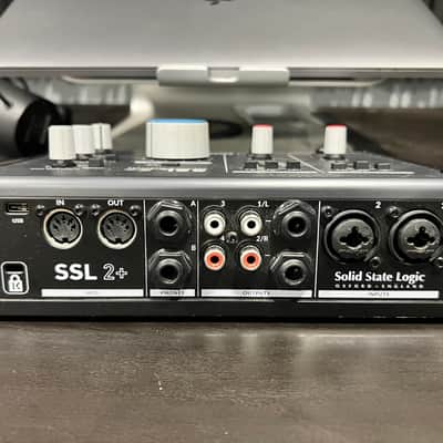 Solid State Logic SSL 2+ USB Audio Interface 2020 - Present - Black image 4