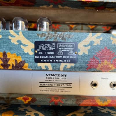 Benson Amps Vincent 2-Channel 30-Watt 1x12" Guitar Amp Half Stack 2019 - Present - Various image 5