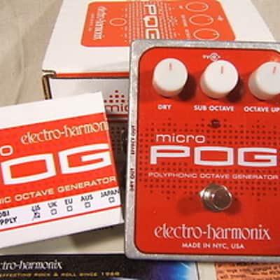 Electro-Harmonix Micro POG Polyphonic Octave Generator image 4