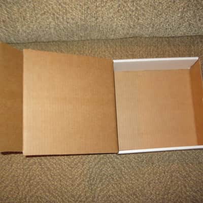 mostly very clean Electro Harmonix EMPTY BOX and printout copy of Owner's Manual & original Warranty / Registration card (+ bubble wrap and plastic bag) ONLY for White Finger Analog Optical Compressor pedal - classic casing size (NO pedal, NO adapter) image 4