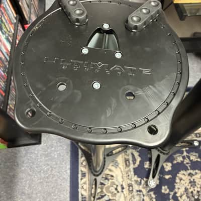 Ultimate Support MS90/45B Monitor Stands (Pair) 2010s - Black image 3