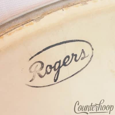 *Rogers 20" Bass Drum Heads 2x Set Batter/Resonant Coated Vintage 60s Cleveland* image 2