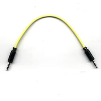 Befaco Eurorack Patch Cable (15cm Yellow) 6 pack image 3