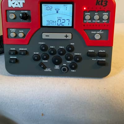 KAT Percussion KT3M Drum Module 2010s - Black/Red image 6