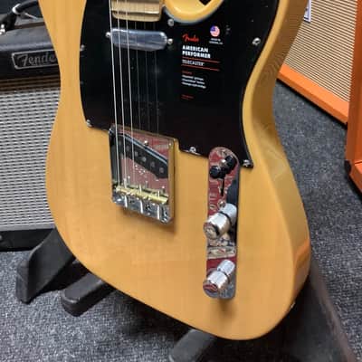 Fender Limited Edition American Performer Telecaster 2019 Butterscotch Blonde image 2