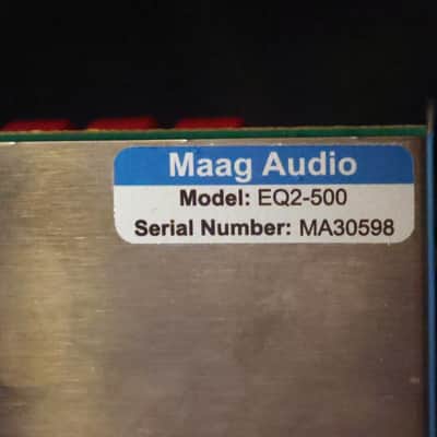 Maag Audio EQ2 500 Series Equalizer Module image 7